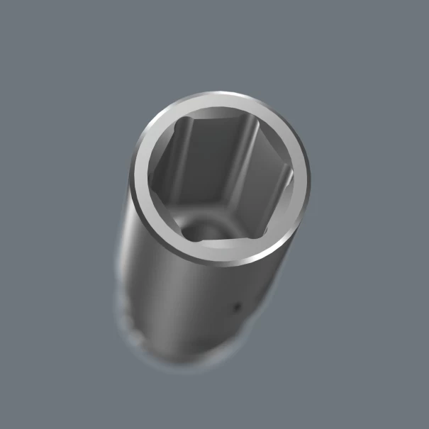Лента магнитна с гаечни вложки Zyklop B Deep 1 3/8" 9ч, 05005440001, WERA