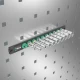 Лента магнитна с гаечни вложки Zyklop B Deep 1 3/8" 9ч, 05005440001, WERA