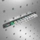 Лента магнитна с гаечни вложки Zyklop C 4 1/2" 9ч, 05005460001, WERA
