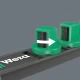 Лента магнитна с гаечни вложки Zyklop C 4 1/2" 9ч, 05005460001, WERA