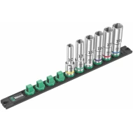 Лента магнитна с гаечни вложки Zyklop C Deep 1 1/2" 6ч, 05005470001, WERA