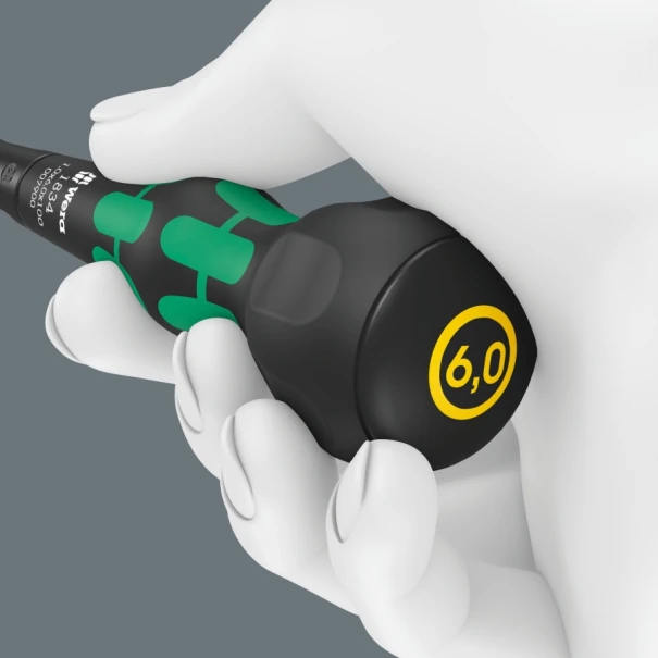 Отвертка плоска със сферична ръкохватка Ball-Grip 1834 1,0 x 6,0 x 100 mm, 05007900001, WERA