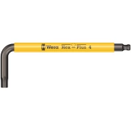 Ключ имбусен 950 SPKS BlackLaser, 4x80mm, 05022673001, WERA