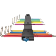 Комплект имбусни клчове 3967/9 TX SXL Multicolour HF неръждаеми, 9ч, 05022689001, WERA
