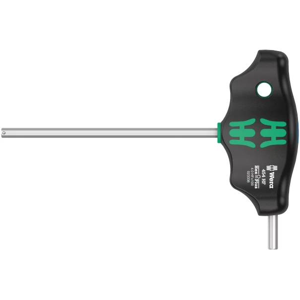 Отвертка Т-образна 454 HF Hex-Plus самозадържаща, 4x100mm, 05023338001, WERA