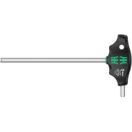 Отвертка Т-образна 454 HF Hex-Plus самозадържаща, 8x200mm, 05023353001, WERA