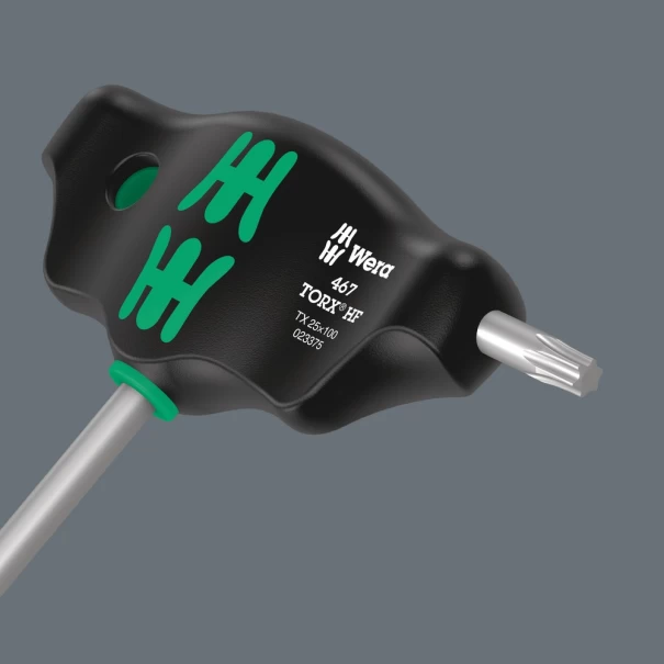 Комплект отвертки Т-образни 454/7 HF Set 1 Hex-Plus самозадържаща, 7бр, 05023450001, WERA