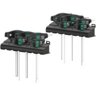 Комплект отвертки Т-образни 454/10 HF Set 1 Hex-Plus самозадържаща, инчова, 10бр, 05023451001, WERA