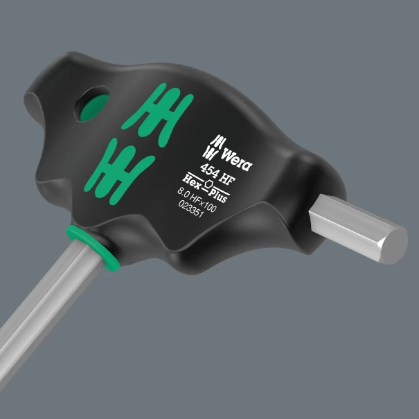 Комплект отвертки Т-образни 454/7 HF Set 2, 7бр, 05023453001, WERA