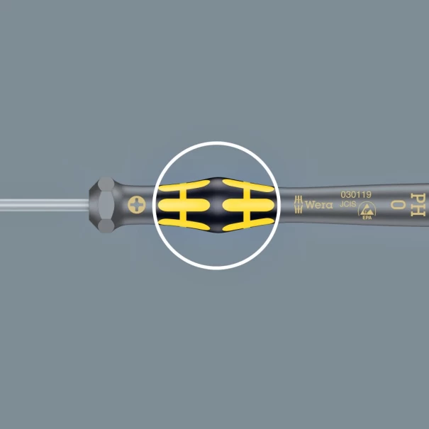 Микро отвертка 1567 TORX® BO ESD Kraftform Micro, TX 6 BOx60, 05030113001, WERA