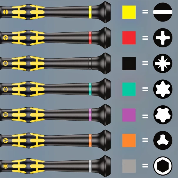 Микро отвертка 1567 TORX® BO ESD Kraftform Micro, TX 6 BOx60, 05030113001, WERA