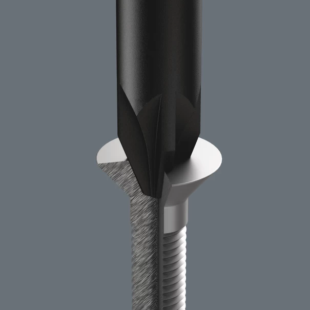 Отвертка кръстатата, микро 1555 PZ Kraftform Micro, PZ 1x80, 05030116001, WERA