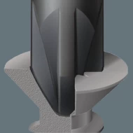 Отвертка микро кръстата 1550 PH Kraftform Micro, PH 000x40mm, 05030117001, WERA