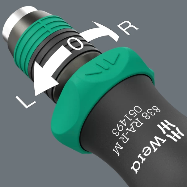 Комплект отвертка с държач и тресчотка Kraftform Kompakt 838 RA-R M Set 1, 15ч, 05051061001, WERA
