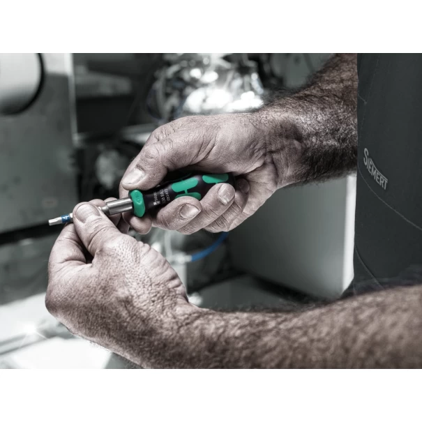 Ръкохватка държач за битове с тресчотка 838 RA S Р, 1/4", 05051492001, WERA