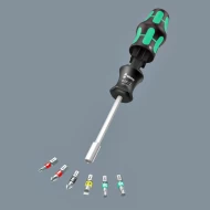 Комплект ръкохватка с битове Kraftform Kompakt 27 Set 1 7ч, 05051510001, WERA