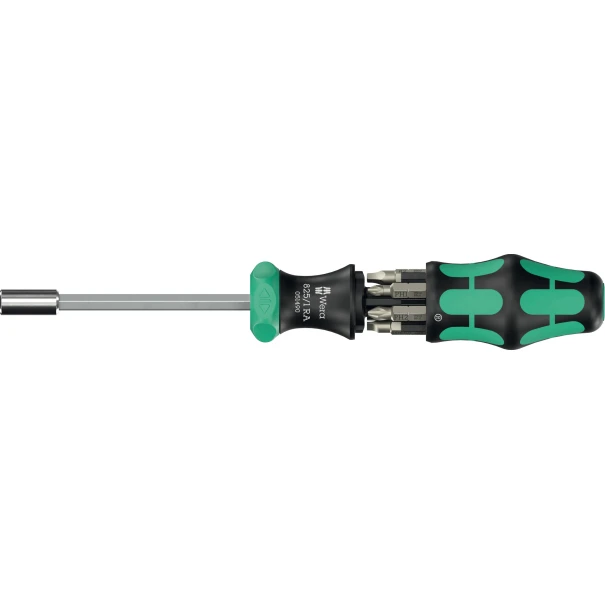 Отвертка с магазин за битове Kraftform Kompakt 27 RA 2, 7ч, 05051518001, WERA