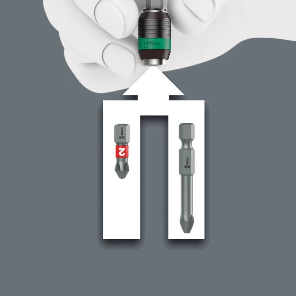 Комплект битове Bit-Safe 61 BiTorsion 1, 61ч, 05057441001, WERA