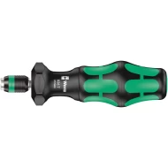 Отвертка - ръкохватка 826 T Kraftform с държач за битове, Turbo 1/4"x146mm, 05057480001, WERA