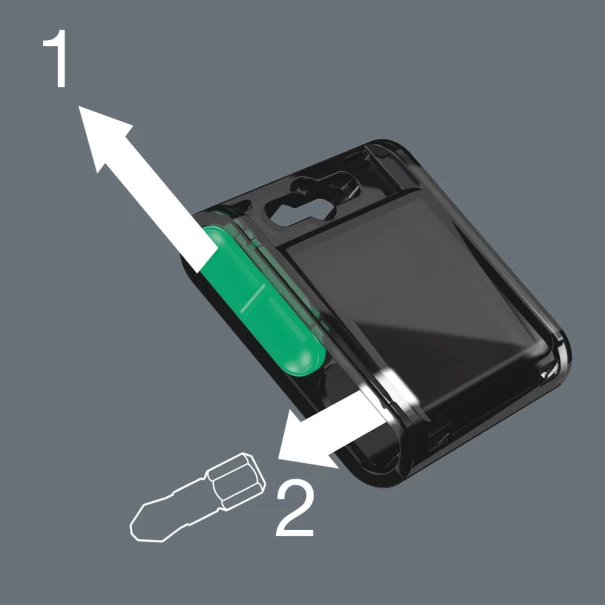 Битове кутия Bit-Box 20 V вътрешен четиристен, # 2x25mm, 20 части, 05057790001, WERA