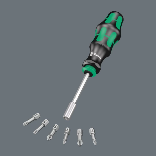 Отвертка Kraftform Kompakt 28 SB, комплект, 05073240001, WERA