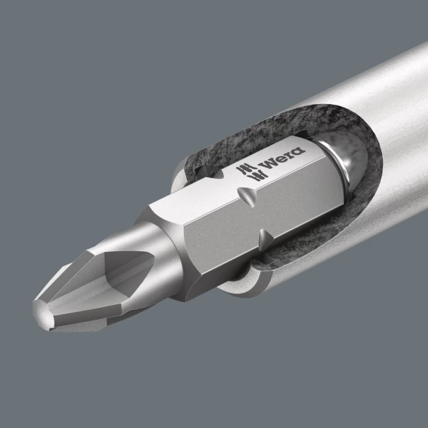 Държач за битове универсален 893/4/1 K SB, 893/4/1 K 1 x 1/4"x50, 05073401001, WERA