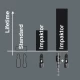Битове ударни 851/1 IMP DC Impaktor SB PH 2, 851/1 IMP DC 1 x PH 2x25;, 05073916001, WERA