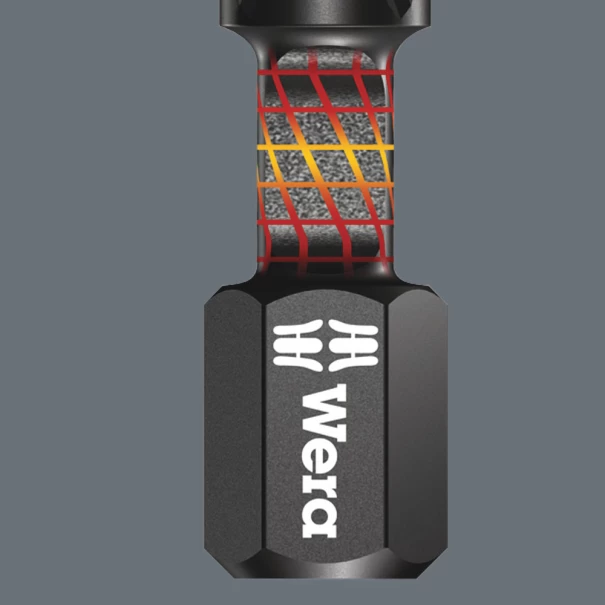 Бит ударен 855/1 IMP DC Impaktor SB PZ 2, 855/1 IMP DC 1 x PZ 2x25;, 05073921001, WERA