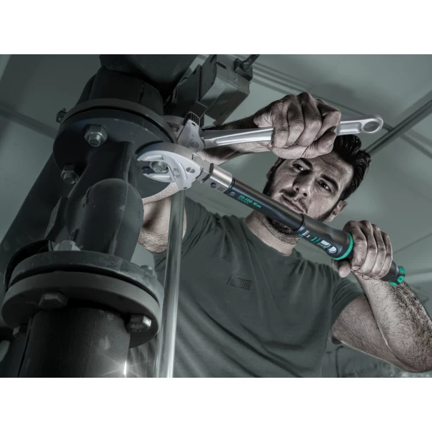 Динамометричен ключ за приставки 14x18 mm, Click-Torque X 7, 10-100 Nm, 05075657001, WERA