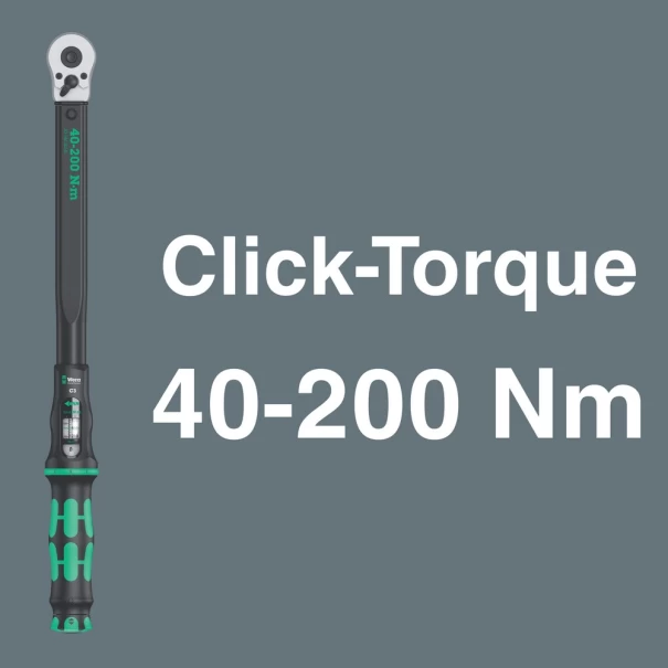 Тресчотка комплект Click-Torque C 3 Set 1, 13ч, 05075680001, WERA