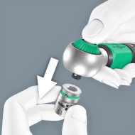 Динамометричен ключ Safe-Torque A 1, 1/4", 2-12 Nm, 05075800001, WERA