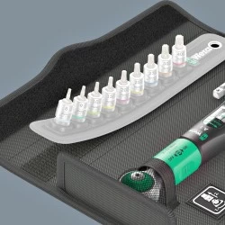 Динамометричен ключ комплект Safe-Torque A 1 Set 1, 1/4", 2-12 Nm, 10ч, 05075830001, WERA