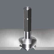 Зенкер канален 846 3, 3 остриета х 90°, Ø6,30x31.0, HEX 1/4, 05104630001, WERA