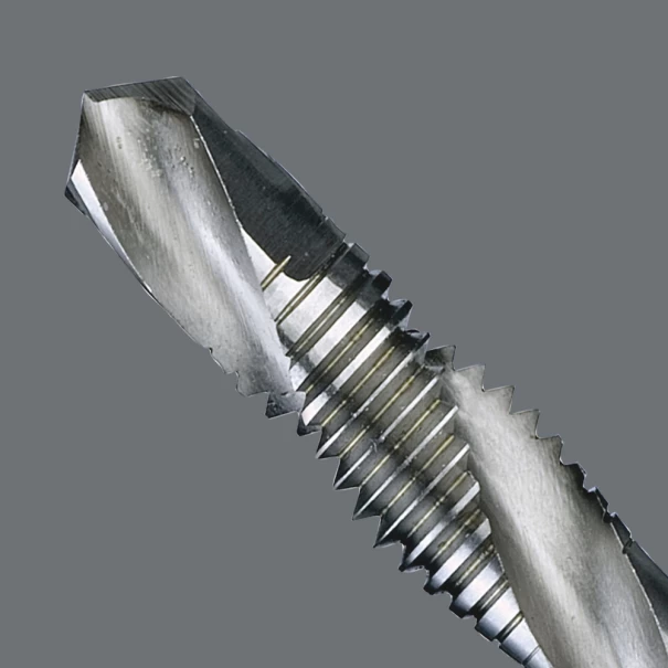 Метчик със свредло комбиниран 847 HSS, бит, 6.8x51.0, M8, 05104644001, WERA