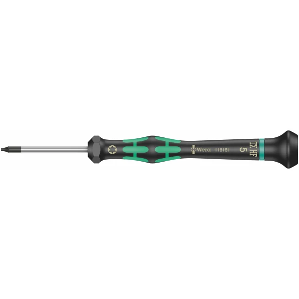Отвертка 2067 Elektroniker-TORX® HF, с придържаща функция, TX 5x40, 05118181001, WERA