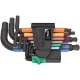 Комплект имбусни ключове 950/9 Hex-Plus Multicolour 2,  BlackLaser, 9ч, 05133164001, WERA