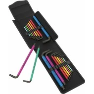 Комплект ключове имбусни Г-образни Big Pack Multicolour Hex-Plus Set 1, 19бр, 05133286001, WERA