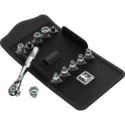 Комплект тресчотка Kraftform Kompakt Zyklop Mini 2 Set 1, 12ч, 05135021001, WERA