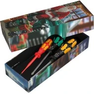 Комплект отвертки Mix Kraftform Christmas 2026, 3ч, 05135826001, WERA