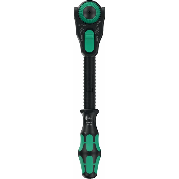 Тресчотка 8000 C Zyklop Speed 1/2" Black Edition, 05135882001, WERA