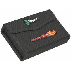 Комплект ръкохватки и изтънени стебла Kraftform Kompakt VDE Tool Finder WERA + клещи електротехнически 200mm KNIPEX, 17ч, 05006612001, WERA