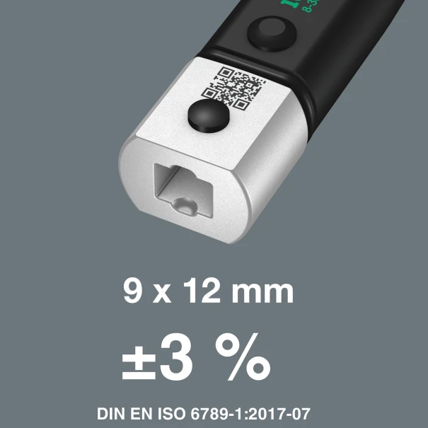 Комплект динамометричен ключ за ВиК съединения, 10-50 Nm, 6ч, 05136062001, WERA
