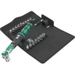 Комплект динамометричен ключ Safe-Torque A 1 за ВиК и ОВК, 1/4", 2-12 Nm, 20ч, 05136073001, WERA