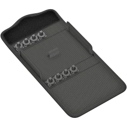 Текстилна кутия 9469 Kraftform Kompakt 400 RA, до 9ч, празна, 145x25x102mm, 05136409001, WERA