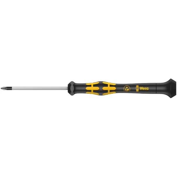 Отвертка кръстатата, микро 1555 PZ Kraftform Micro, PZ 1x80, 05030116001, WERA