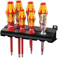 Комплект отвертки 160 i/7 Rack Kraftform Plus Serie 100, 05006147001, WERA