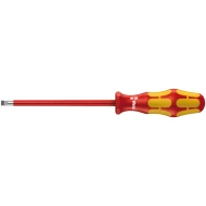 Отвертка плоска изолирана 160 i VDE, 0.4x2.5x80, 05006100001, WERA