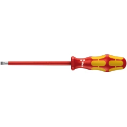 Отвертка плоска изолирана 160 i VDE, 0.4x2.5x80, 05006100001, WERA