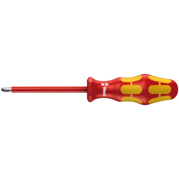 Отвертка кръстата изолирана 165 i PZ VDE, PZ 2 x100, 05006164001, WERA