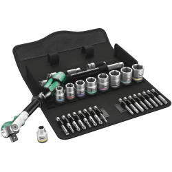 Комплект тресчотка бързосменна 8100 SB 9, 3/8", инчова, 29ч, 05004049001, WERA